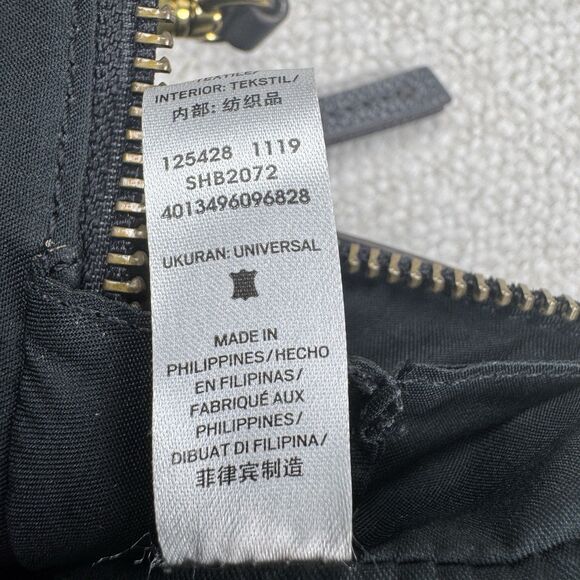 Fossil Sydney Satchel Black Leather Crossbody Bag Medium Handbag - Picture 16 of 16